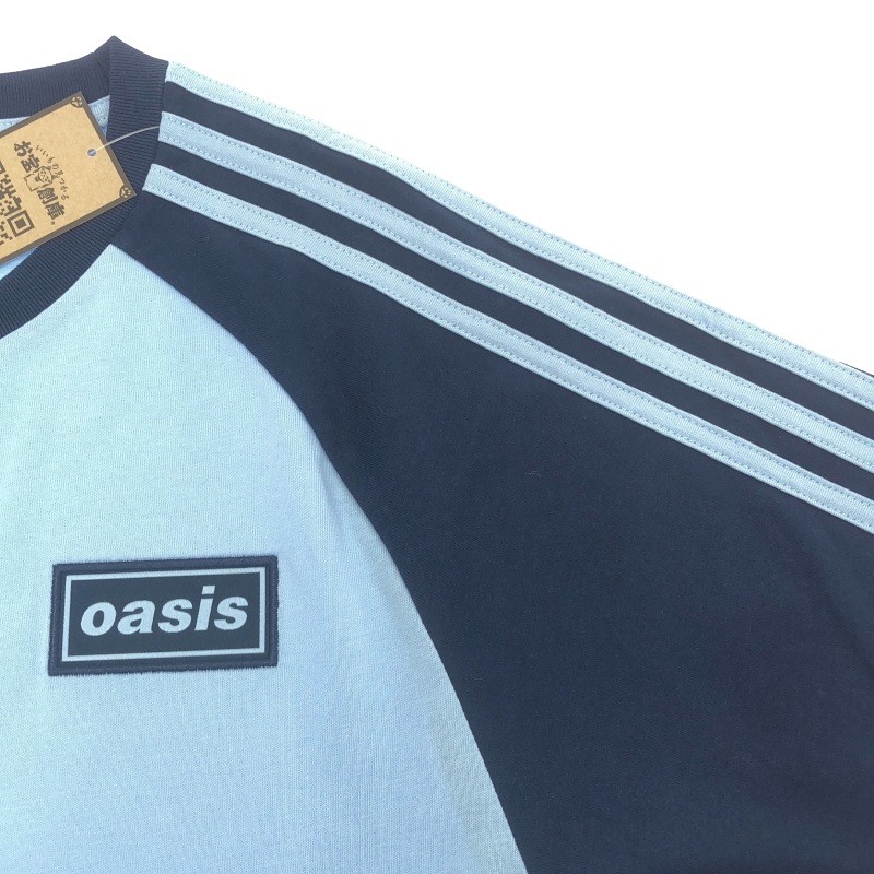 ����š�adidas��oasis 2025TOUR ���꡼���ȥ饤�ץ�Tee �֥롼 ������L KT3447 ���ǥ����� ����������O����Ź��