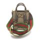 ����š�GUCCI 2way�Хå� 699406 �֥饦�� ���å� Jumbo GG�����Х���OȾ�ġ�