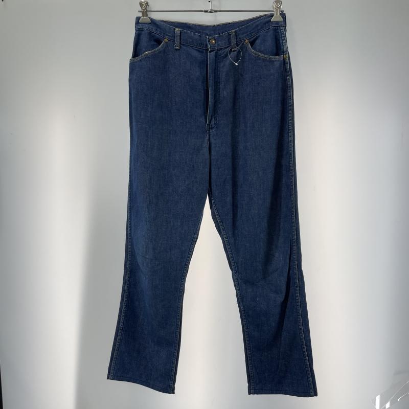 【中古】60s-70s Wrangler 11MWZ ウエスト約79cm 斜めベル ※パッチ割れ、内タグ破損、裾直し[19][240019530401] 中古】60s-70s Wrangler 11MWZ ウエスト約79cm 斜めベル ※パッチ割れ