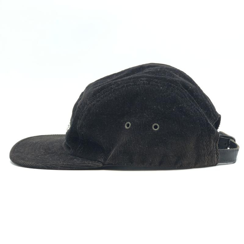 ����š�supreme Fine Wale Corduroy Camp Cap �֥�å�������ץ꡼���O˭�ġ�