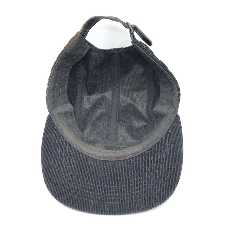 ����š�supreme Fine Wale Corduroy Camp Cap �֥�å�������ץ꡼���O˭�ġ�