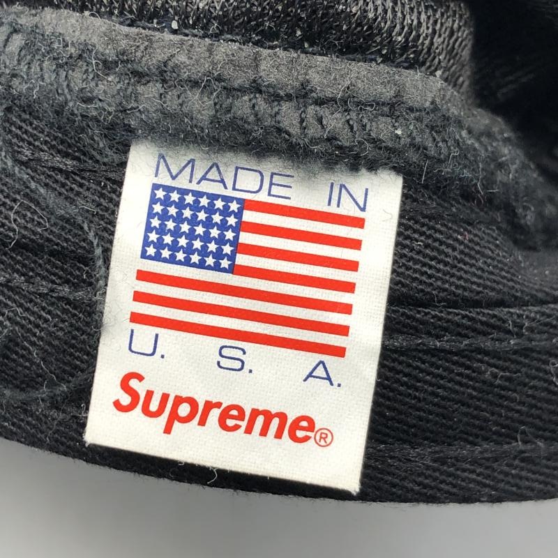 ����š�supreme Fine Wale Corduroy Camp Cap �֥�å�������ץ꡼���O˭�ġ�