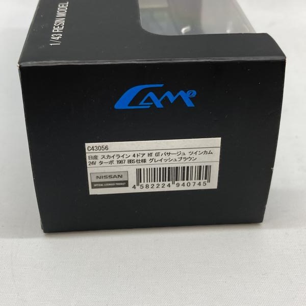 ����š�CAM�� 1/43 ���� �������饤�� 4�ɥ��ϡ��ɥȥå� GT�ѥ������� �ĥ��󥫥�24V������ 1987ǯ BBS�ۥ�������� ���쥤�å���֥饦�� �����ʡ�O�¾��