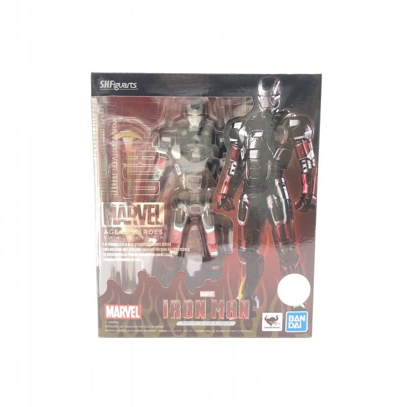 中古】開封品 S.H.Figuarts アイアンマン マーク22 ホットロッド