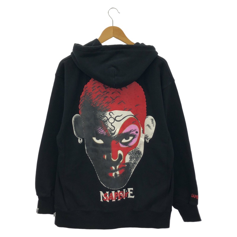 ����š�SAPEur �� NINE RULAZ LINE DOTMAN �ѡ����� L �֥�å� ���ס��� �ʥ���롼�顼����OȾ�ġ�