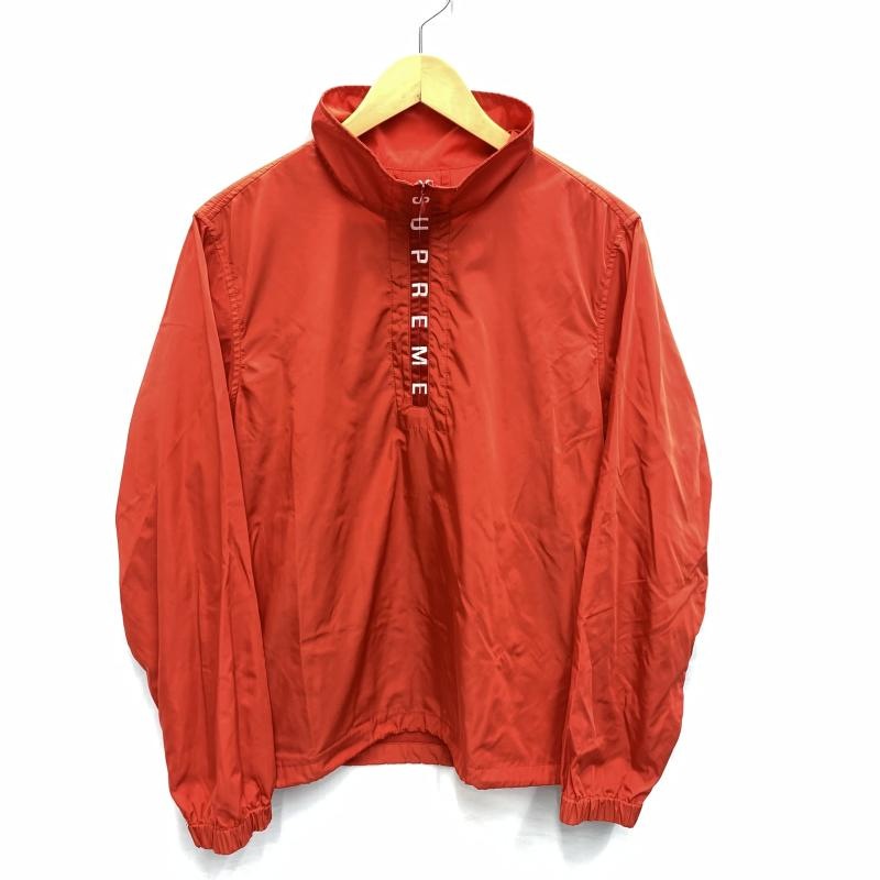 ����š�Supreme Zip Logo Pullover Windbreaker ������S ��å� ����ץ꡼���O��¼��