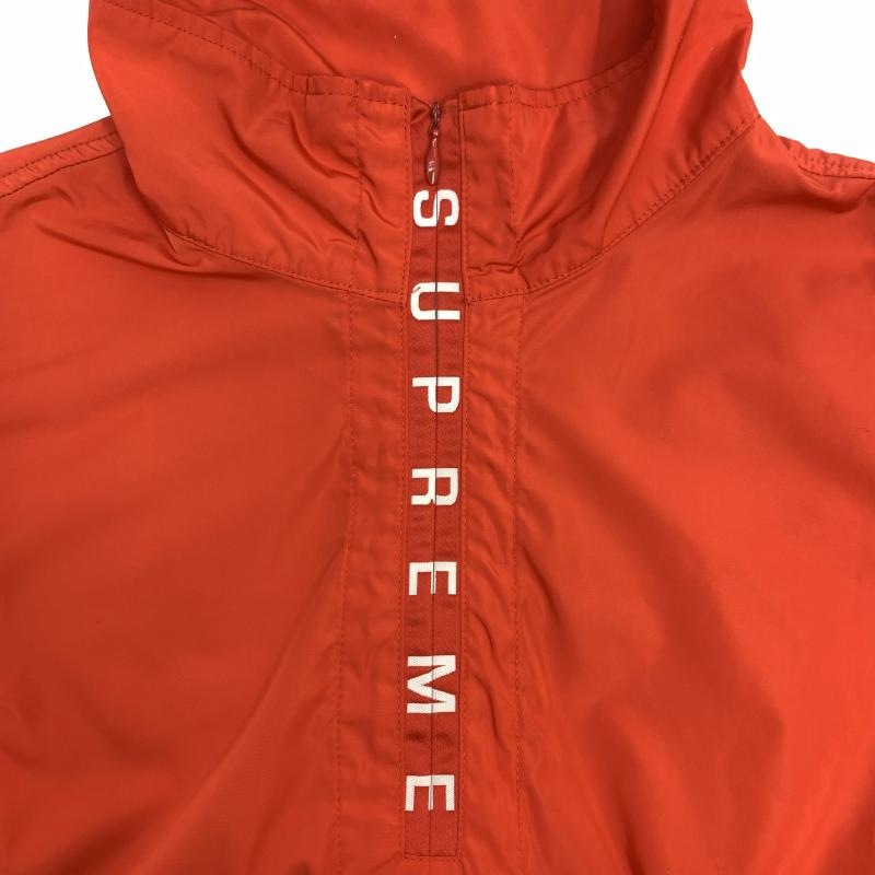 ����š�Supreme Zip Logo Pullover Windbreaker ������S ��å� ����ץ꡼���O��¼��