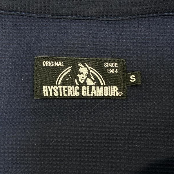 ����š�HYSTERIC GLAMOUR �ȥ�å����㥱�å� �ͥ��ӡ� S 0261CJ01 �ҥ��ƥ�å�����ޡ���O������