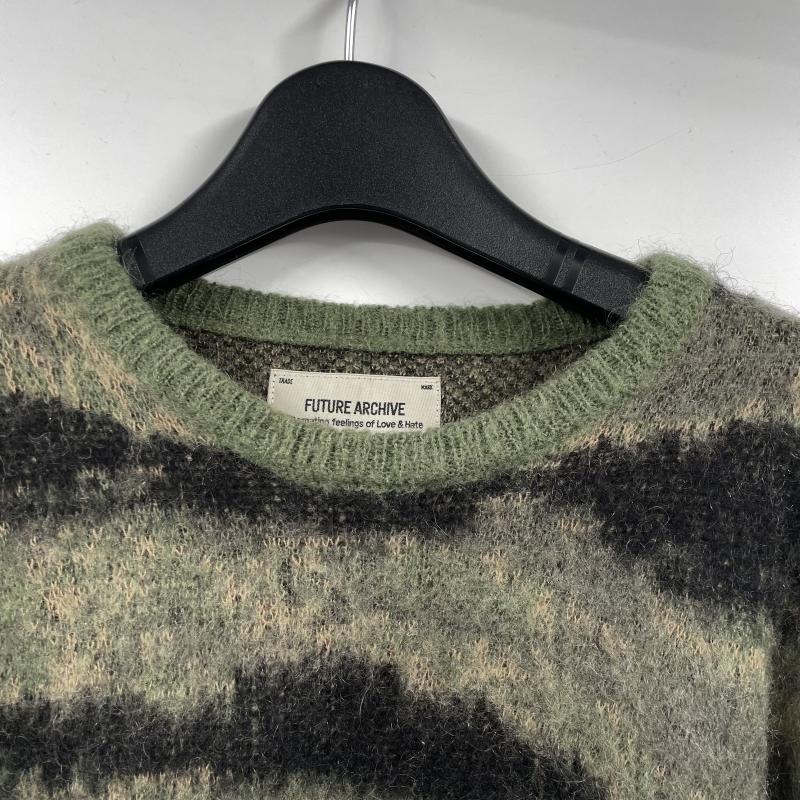����š�FUTURE ARCHIVE ANTI VINTAGE��BEAMS shaggy knit ������L ���� �ե塼���㡼 ���������� �����������ơ��� �ӡ��ॹ��O˭�ġ�