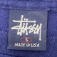 š90s STUSSY ץT S ͥӡ USA ƥ塼O˭Ź