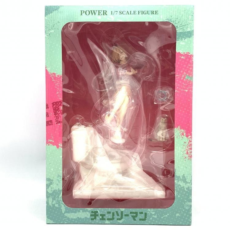 チェンソーマン パワー 1/7 完成品フィギュア 渋谷スクランブル 直販特典付 新品渋谷スクランブルフィギュアチェンソーマンパワー1/7スケール