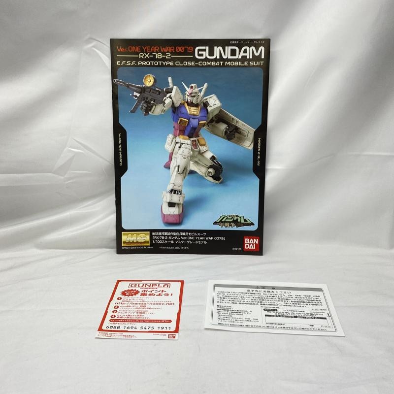 ����š�G���ގ�S��1/100 MG RX-78-2 ������� Ver.ONE YEAR WAR 0079 �������ȥ�ե��˥å���С������ [810]��O����Ź��