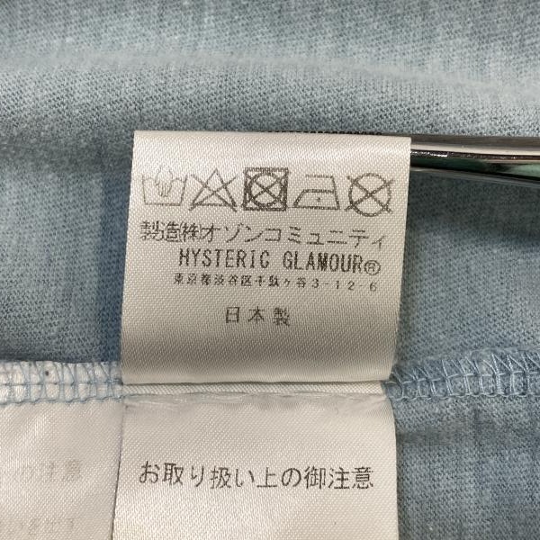 ����š�HYSTERIC GLAMOUR��SUPER JUICE�ɥ�󥬡� S/S Tee �֥롼 ������XL �ҥ��ƥ�å�����ޡ���O������