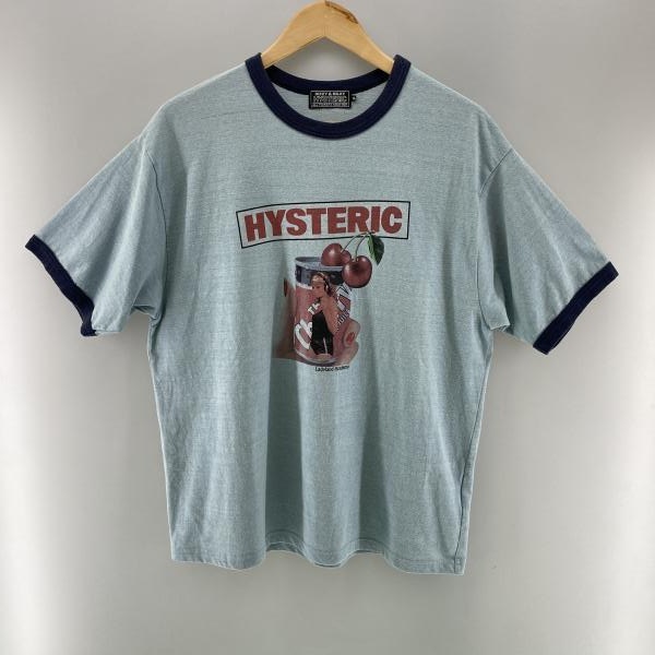 ����š�HYSTERIC GLAMOUR��SUPER JUICE�ɥ�󥬡� S/S Tee �֥롼 ������XL �ҥ��ƥ�å�����ޡ���O������