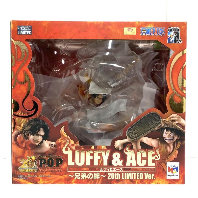 【SALE／55%OFF】 中古】【未開封】ルフィ＆エース Ver LIMITED 20th ～兄弟の絆～ コミック・アニメ