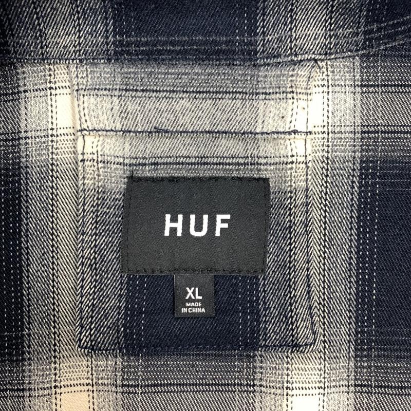 ����š�HUF plaid full zip shirt XL ���⥿���ڤ� �ϥա�O��¼��