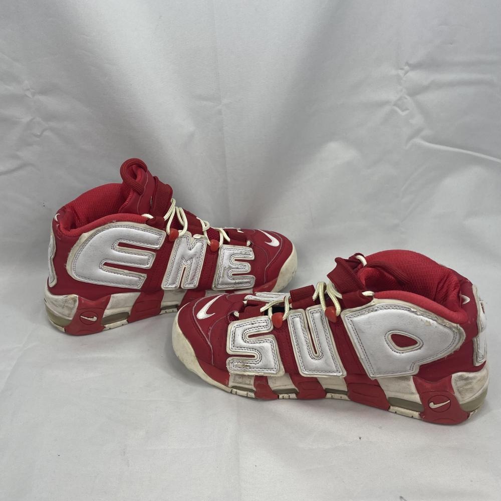 ����š�NIKE��Supreme AIR MORE UPTEMPO SUPREME 26.5cm 902290-600 �Ŏ����������̎ߎ؎��ѡ�O̾�Ų��ߤʤȡ�