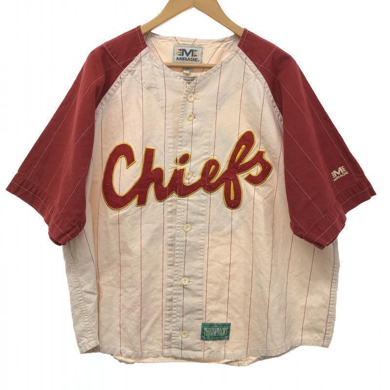 MIRAGE First String RED SOX ベースボールシャツ MIRAGE First String RED SOX ベースボールシャツ MIRAGE First String