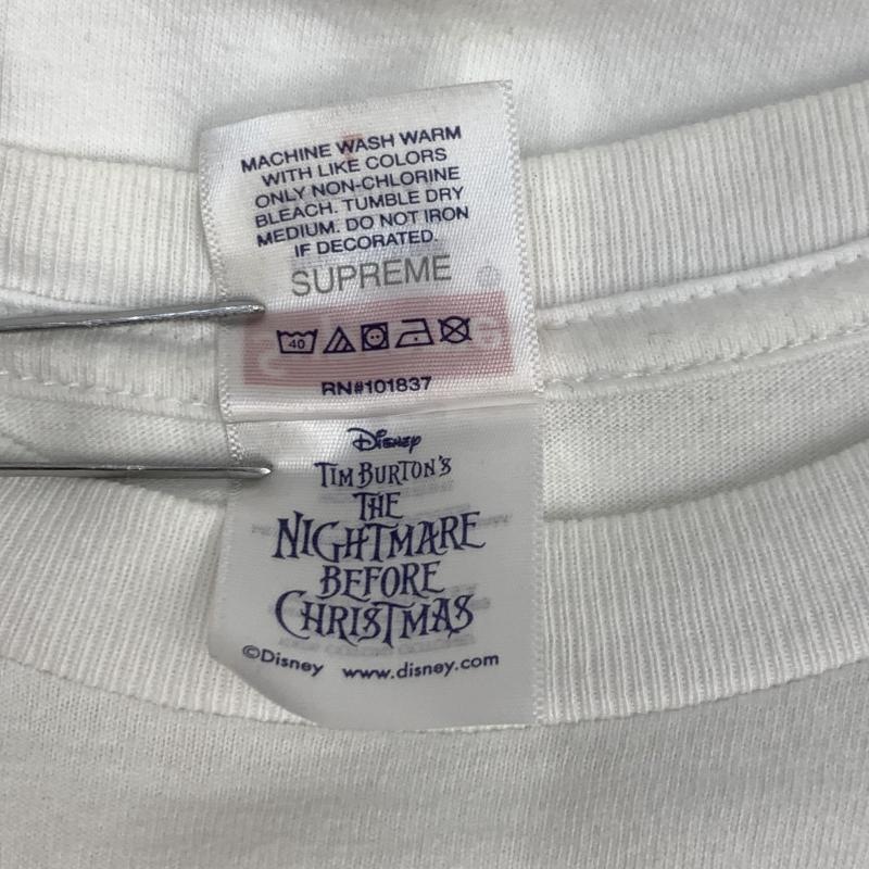 ����š�Supreme 23AW Skeleton Tee L �ۥ磻�� ����ץ꡼���O��¼��