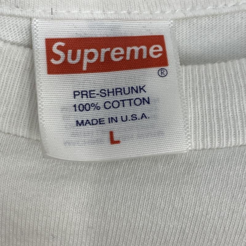 ����š�Supreme 23AW Skeleton Tee L �ۥ磻�� ����ץ꡼���O��¼��