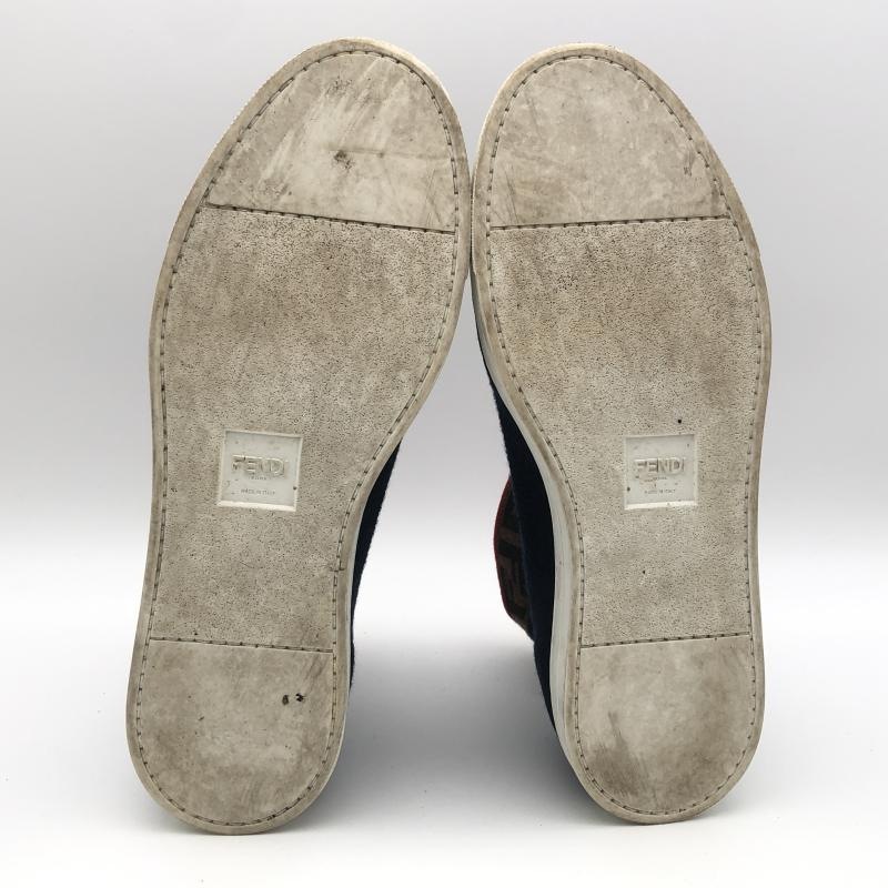 ����š�FENDI FF���� ���å������ˡ����� �ͥ��ӡ� �֥饦�� ��å� �ե���ǥ���OȾ�ġ�