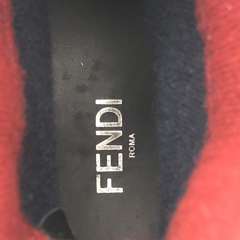 ����š�FENDI FF���� ���å������ˡ����� �ͥ��ӡ� �֥饦�� ��å� �ե���ǥ���OȾ�ġ�