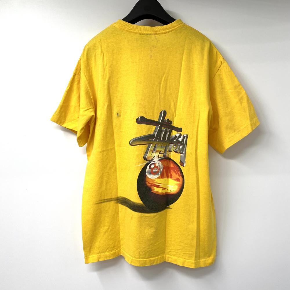 š90s STUSSY 8ܡT M USA  ƥ塼O˭Ź