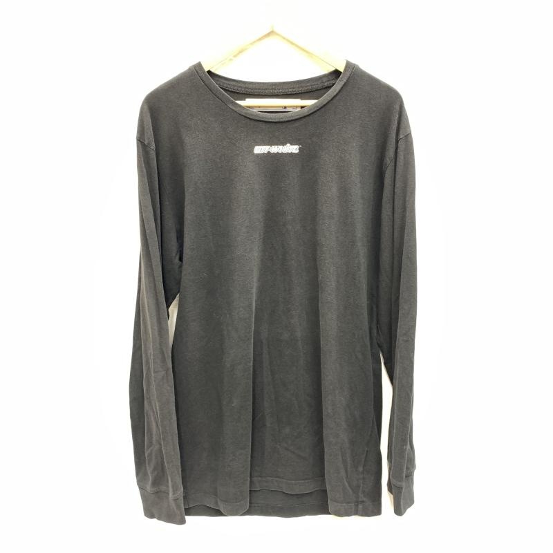 ����š�OFFWHITE �ޡ����������� �ץ���L/S Tee ������XXL �֥�å� �������� ���եۥ磻�ȡ�O��¼��