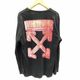 ����š�OFFWHITE �ޡ����������� �ץ���L/S Tee ������XXL �֥�å� �������� ���եۥ磻�ȡ�O��¼��