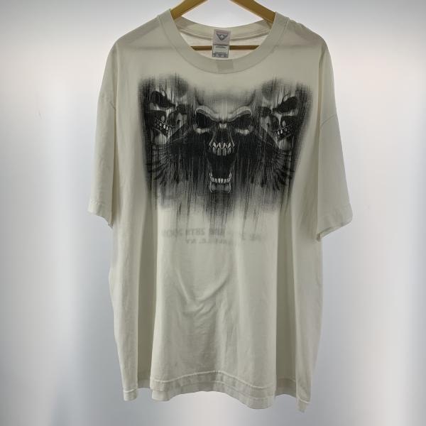����š�00s Skulls Tshirt Y2K �ۥ磻�� ������XL��O����Ź��