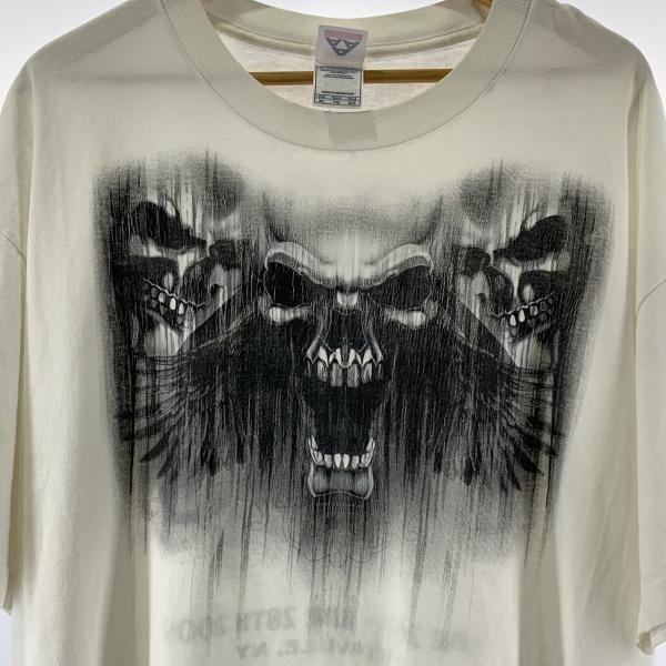 ����š�00s Skulls Tshirt Y2K �ۥ磻�� ������XL��O����Ź��