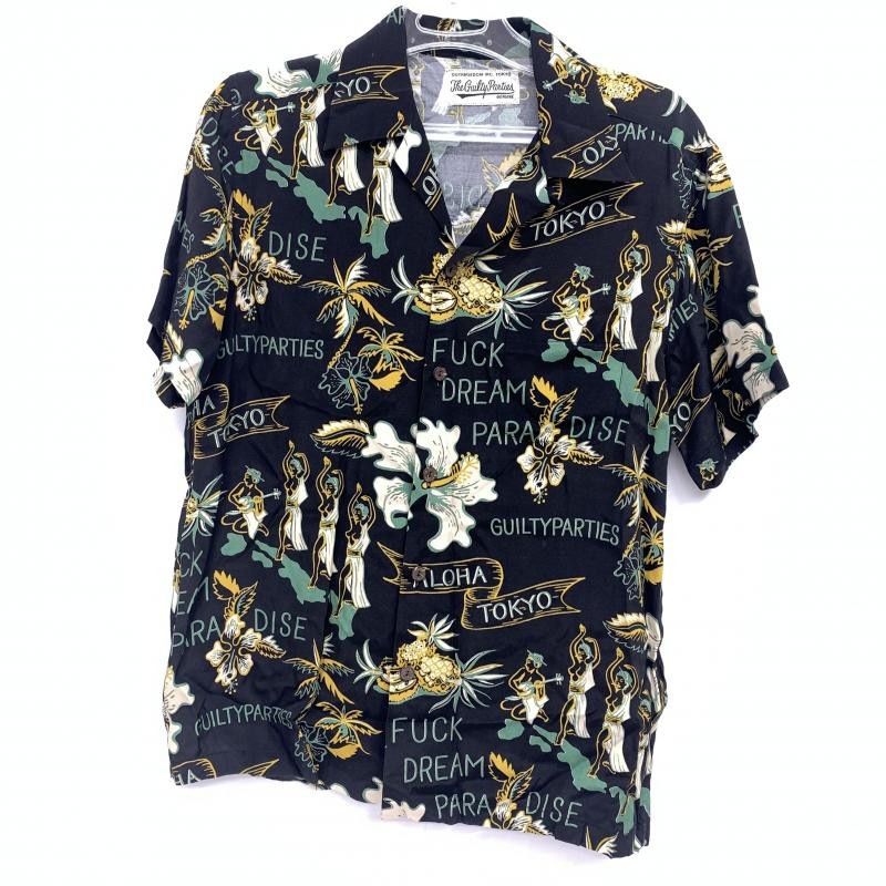 中古】WACKO MARIA レーヨンアロハシャツ M ワコマリア【O中村店