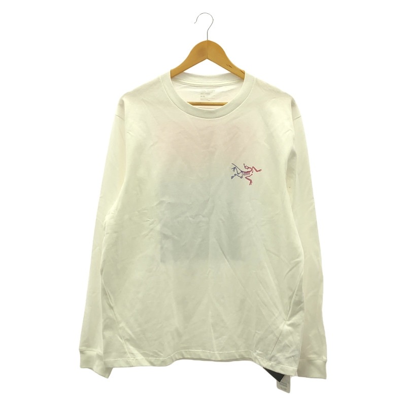 中古】ARC'TERYX Kragg Cotton Heatmap ロンT サイズM 白