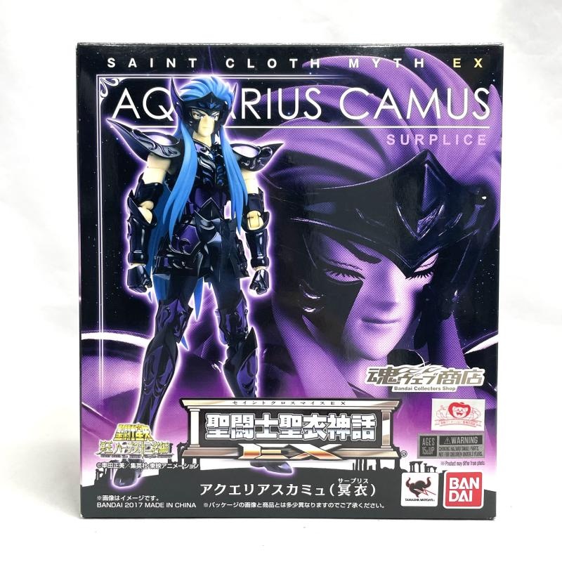 【新品未開封】聖闘士聖衣神話 アクエリアスカミュ(冥衣) 中古】開封)聖闘士聖衣神話EX アクエリアスカミュ (冥衣)【O名古屋