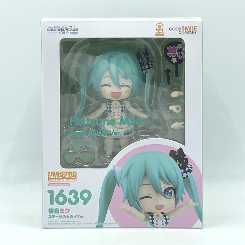 中古】開封）ねんどろいど 初音ﾐｸ ｽﾃｰｼﾞのｾｶｲVer.【O半田店