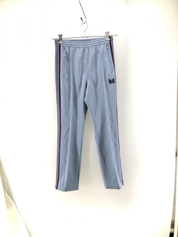 needles / トラックパンツ Mサイズ ナロー 中古】NEEDLES 22SS ナロートラックパンツ サックスブルー