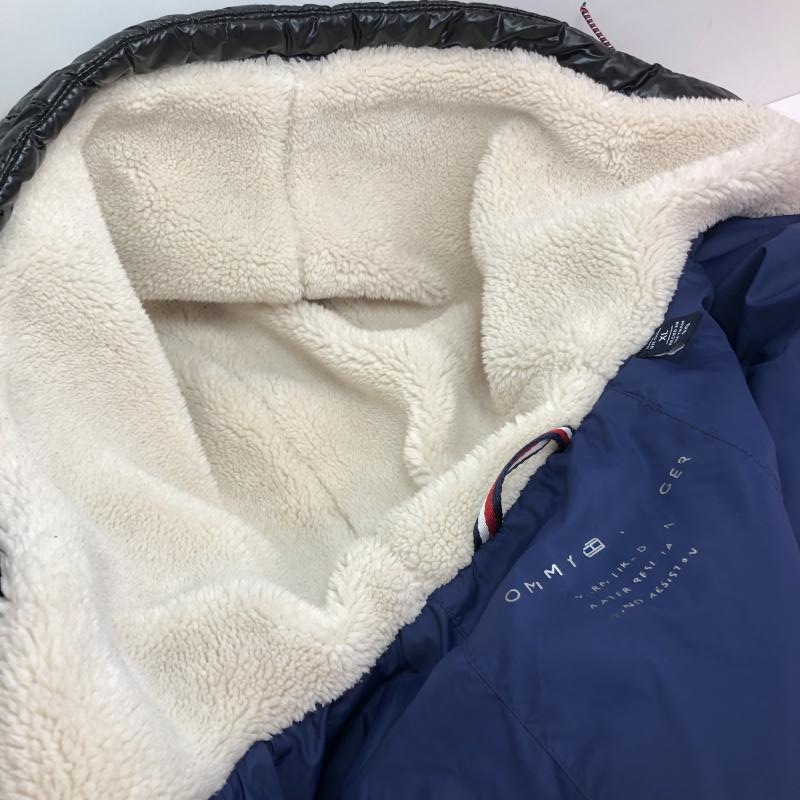 ����š�TOMMY HILFIGER ���ʥ����󥸥㥱�å� XL �֥�å� 150AN214 �ȥߡ��ҥ�ե�������O��Ω��