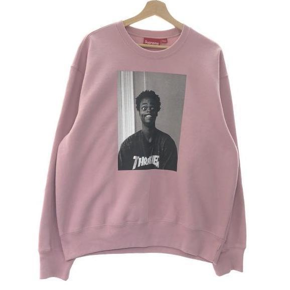 ����š�Supreme �� Thrasher Crewneck �������å� M �ԥ� ����ץ꡼�� ����å��㡼��OȾ�ġ�