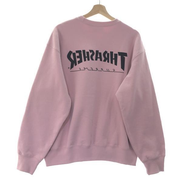 ����š�Supreme �� Thrasher Crewneck �������å� M �ԥ� ����ץ꡼�� ����å��㡼��OȾ�ġ�