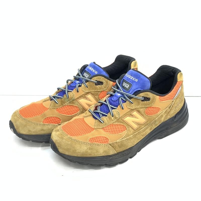 【中古】New Balance×Action Bronson 992 28cm Tiger Eye U992AB1 ブラウン　ニューバランス×アクションブロンソン[92][240092342727] 中古】New Balance×Action Bronson 992 28cm Tiger Eye U992AB1