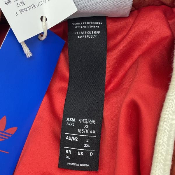 ����š�adidas CLOT WRAP JACKET BY EDISON CHEN vermillion ������2XL ����󥸡�O���ġ�
