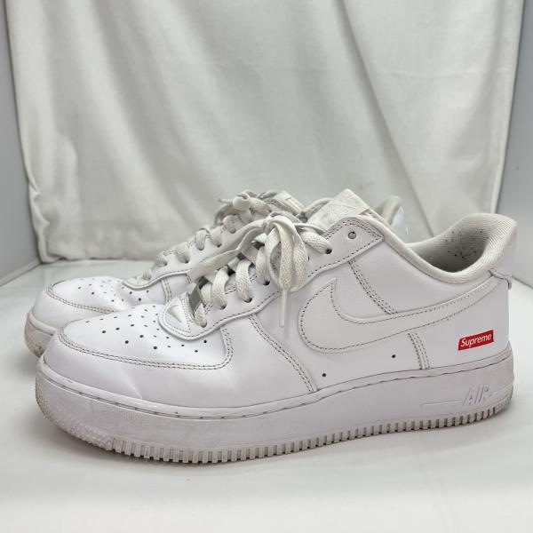 ����š�Supreme �� Nike Air Force 1 Low White ������27cm CU9225-100 ���줢���O���ġ�