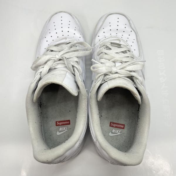 ����š�Supreme �� Nike Air Force 1 Low White ������27cm CU9225-100 ���줢���O���ġ�