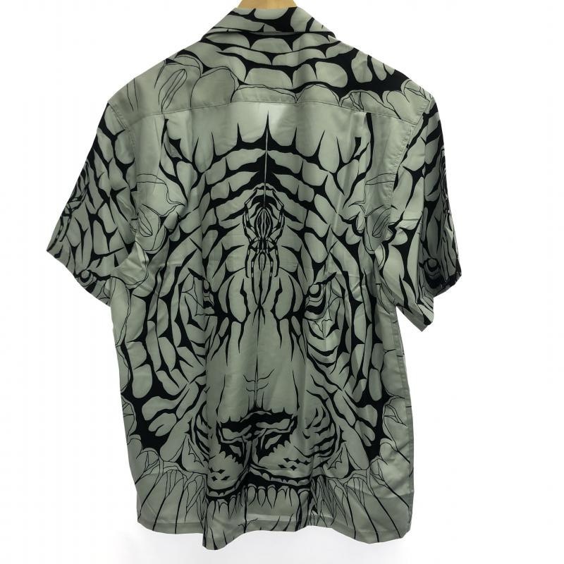 中古】WACKOMARIA WOLF'S HEAD HAWAIIAN SHIRTS XL ワコマリア