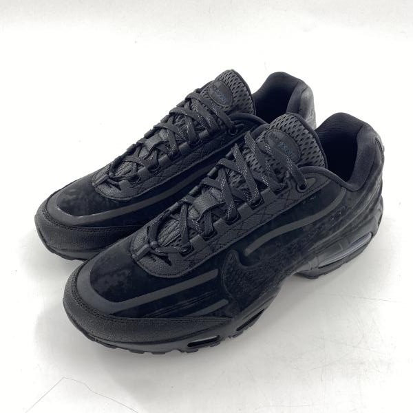 【中古】Worksout × NIKE Air Max 95 Big Bubble Uniform/Black スニーカー 28cm HQ0263-001 ブラック ワークスアウト ナイキ[10][240010525904] 中古】Worksout × NIKE Air Max 95 Big Bubble Uniform/Black