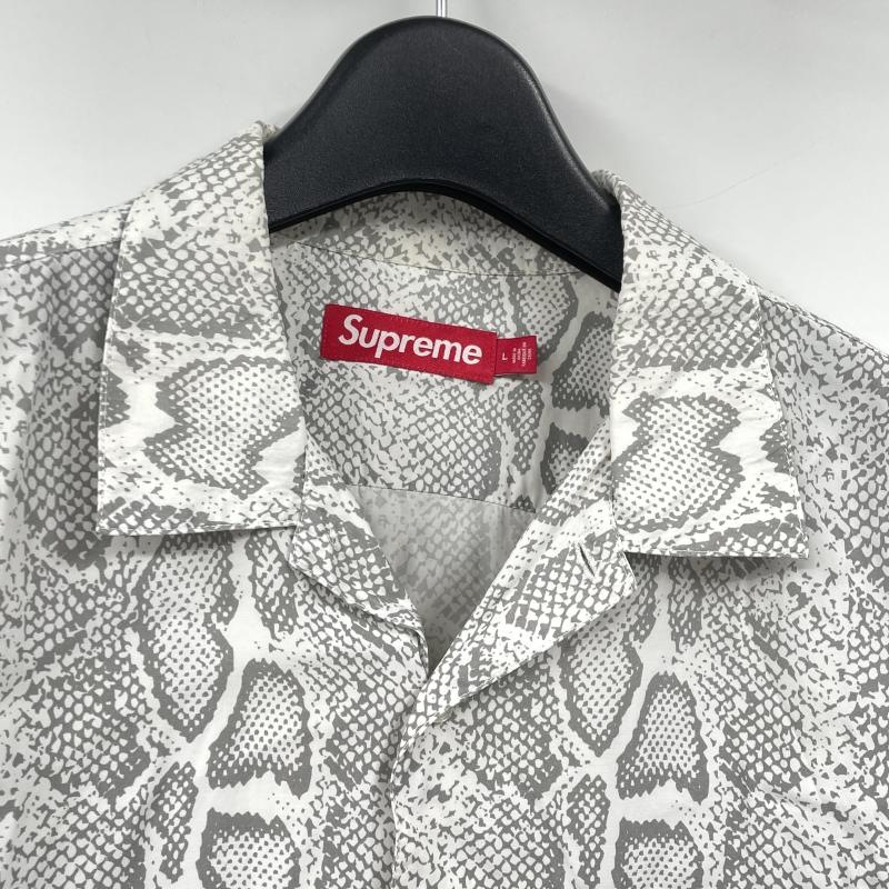 ����šۢ����ֹ�θ Supreme 24SS Snake S/S Shirt ������L �ޥ�� ����ץ꡼���O˭�ġ�