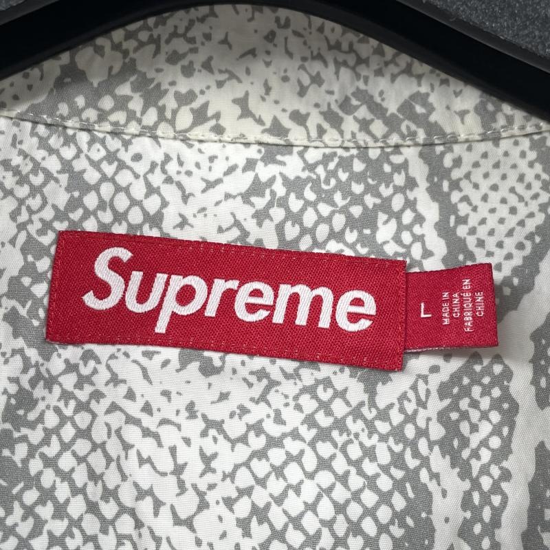 ����šۢ����ֹ�θ Supreme 24SS Snake S/S Shirt ������L �ޥ�� ����ץ꡼���O˭�ġ�