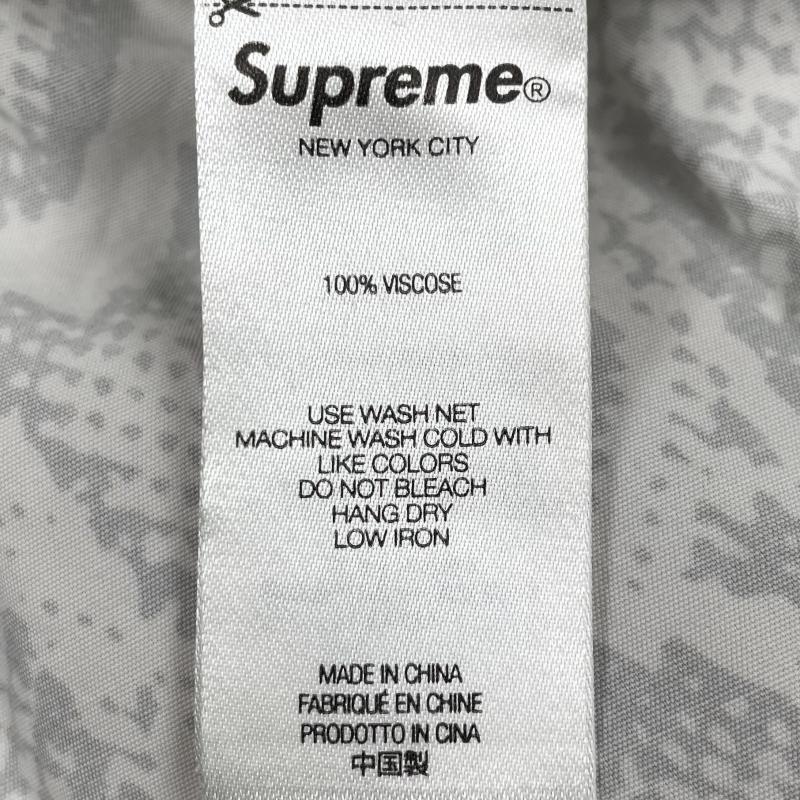 ����šۢ����ֹ�θ Supreme 24SS Snake S/S Shirt ������L �ޥ�� ����ץ꡼���O˭�ġ�