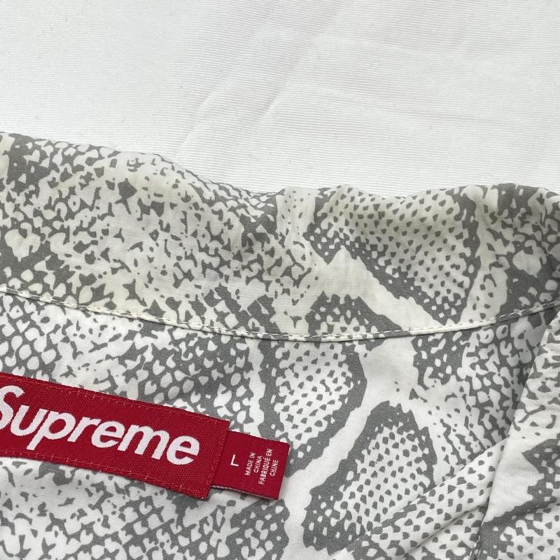 ����šۢ����ֹ�θ Supreme 24SS Snake S/S Shirt ������L �ޥ�� ����ץ꡼���O˭�ġ�
