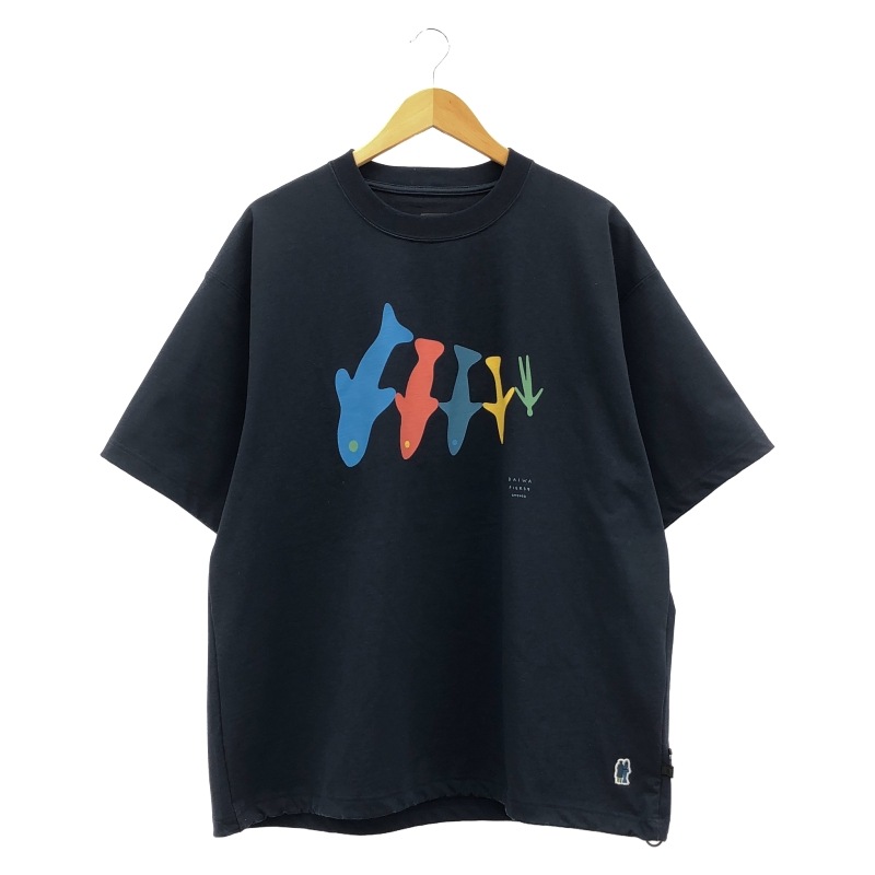����š�DAIWA PIER39 Geoff McFetridge Tech Tee L �ͥ��ӡ� ������ԥ������ƥ��ʥ����OȾ��Ź��